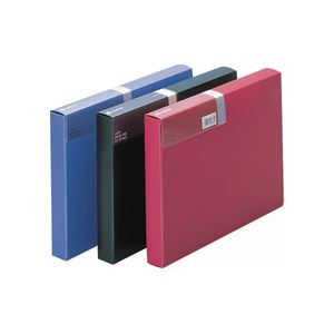 (まとめ) ライオン事務器ハンドファイル A4 背幅35mm ワイン HF-863 1冊 【×5セット】