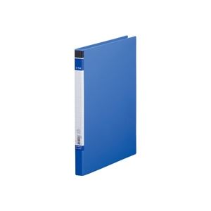 （まとめ）キングジム 貼り表紙ZファイルBF 568BF A4S 青【×20セット】