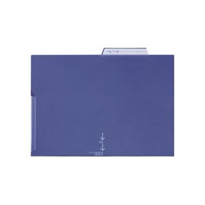 （まとめ） 百獣の王事務器PP衣嚢保持者 A4 厚さ0.2粍 青み LFS-02PH 1仕掛ける（5枚） 【×10仕掛ける】
