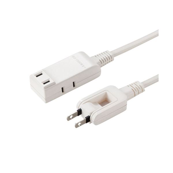サンワサプライ マイクロタップ 3個口 1m ホワイト TAP-M71WX5 送料込!