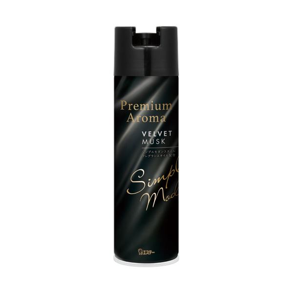 （まとめ） エステートイレの消臭力スプレー Premium Aroma ベルベットムスク 365mL 1セット（3本） 【×5セット】