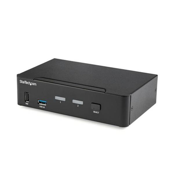 StarTech.com KVM取り替えっこ／2界面／1画面 黒いこと SV231DPU34K 1台 その他-パソコン・周辺機器
