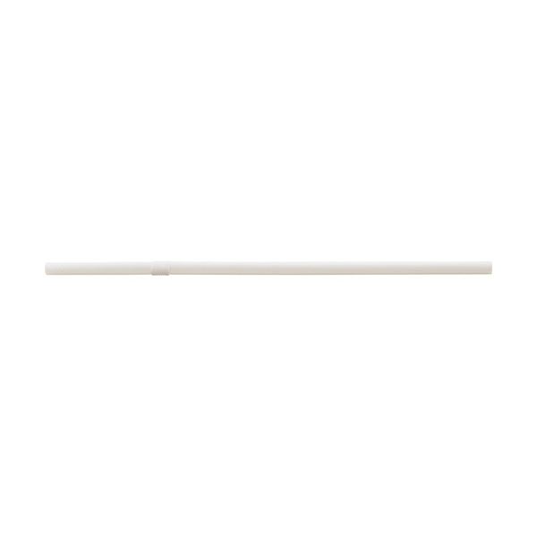 （まとめ） 羽柴化成工業バイオポリ25%配合ストロー フレックスタイプ 紙包装 Φ6×210mm ホワイト 1パック（500本） 【×10セット】