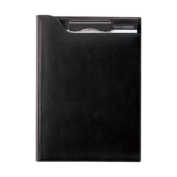 レイメイ藤井 zeitVektor クリップファイル (A4) 再生皮革製 ブラック ZVF654B 6,080円