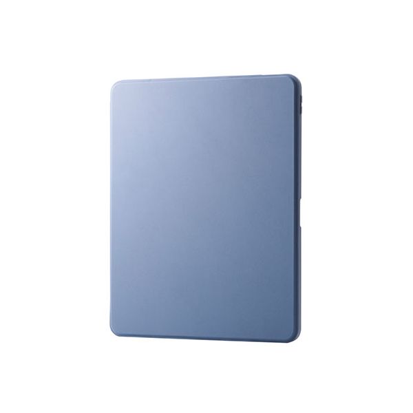 エレコム 13インチiPad Air(M3/M2) フラップケース 360度回転 背面クリア 2アングル スリープ ブルーグレー TB-A25XMG360BG
