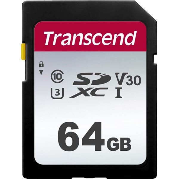 1109円 公式 トランセンドジャパン 64GB UHS-I U3 SDXC Card TLC TS64GSDC300S 送料込