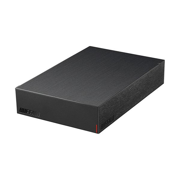 （まとめ）バッファロー ドライブステーションUSB3.2(Gen1)対応外付けHDD 1TB ブラック HD-LE1U3-BB 1台【×3セット】