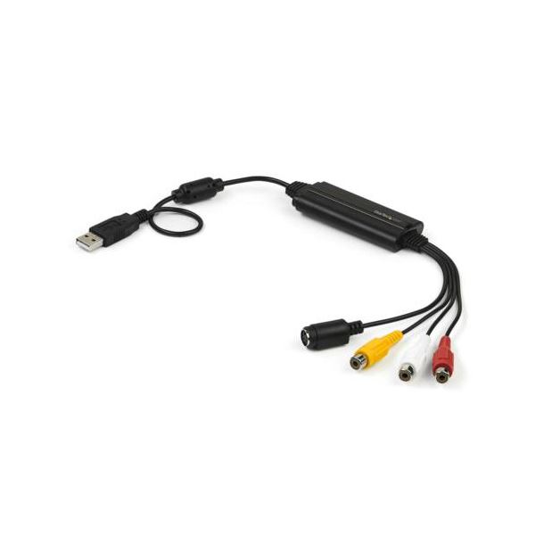 StarTech.com USB接続ビデオキャプチャーケーブル/S端子&コンポジット-USB 2.0ビデオキャプチャーユニット SVID2USB232 1本