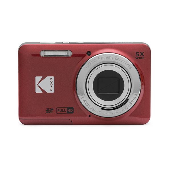 コダックコンパクトデジタルカメラ PIXPRO 赤いこと FZ55RD2A 1台