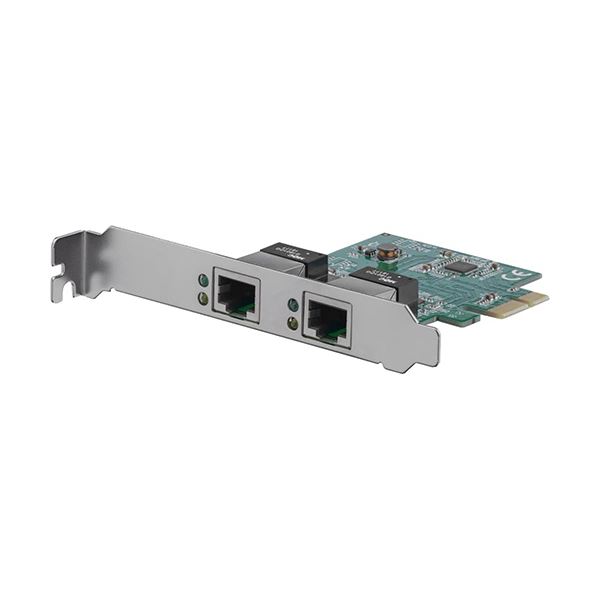StarTech.com ギガビットイーサネット2ポート増設 PCI Expressカード接続LANアダプタ ST1000SPEXD41個 12,831円