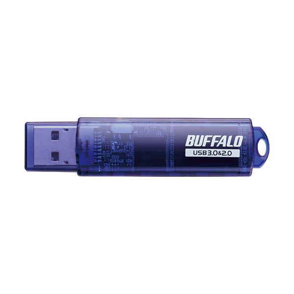 87%OFF!】 まとめ バッファロー USB3.0対応USBメモリー スタンダードモデル 32GB ブルー RUF3-C32GA-BL 1個  fucoa.cl