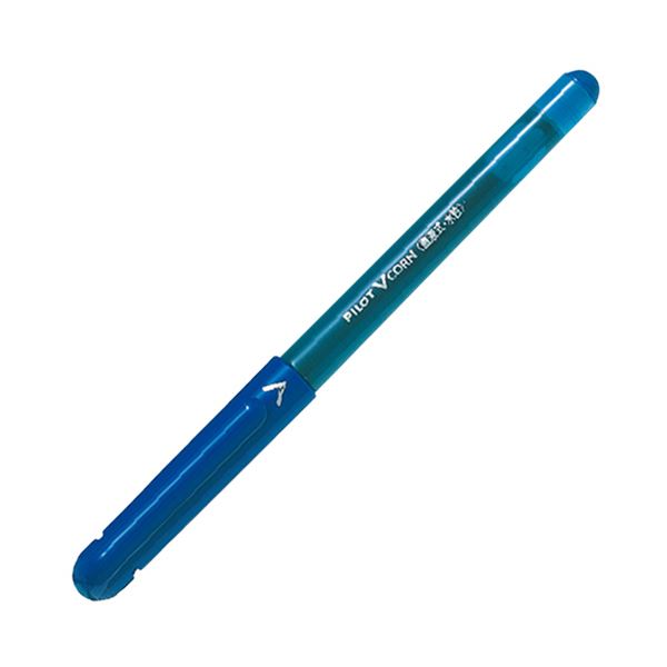 (まとめ）パイロット 水性ボールペン Vコーン極細0.5mm ブルー LVE-10EF-L 1本【×50セット】