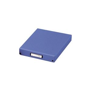(業務用3セット) LIHITLAB デスクトレー(収納ボックス/書類整理) B4 フタ付き A-713 ブルーバイオレット
