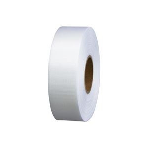 （まとめ）ジョインテックス カラーリボン白 24mm*25m B824J-WH【×10セット】