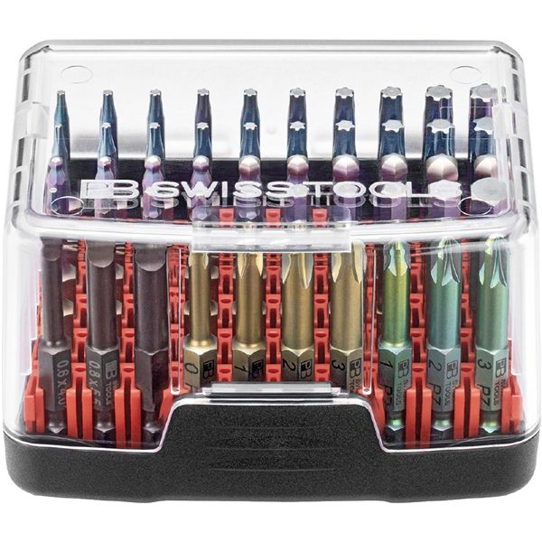 PB SWISS TOOLS ピービースイスツールズ 段付ビット50本組セット ボックスケース付 E6.798BB|生活雑貨のお店!Vie-UP