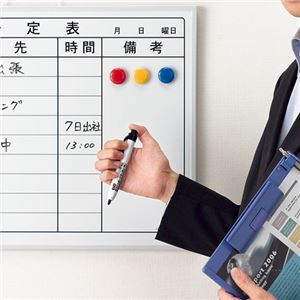 まとめ) TANOSEE ノック式ホワイトボードマーカー専用カートリッジ ...