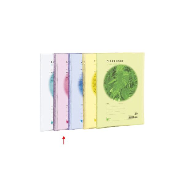 (お役目用仕掛ける) A4読みやすい書き付け お水色つや 20P CBE3032P サクラ色【×20仕掛ける】