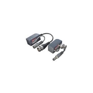 （まとめ）変換名人 映像+電源 LANケーブル延長 VP-LAN100【×2セット】