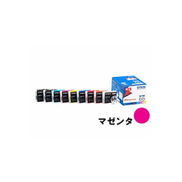 (お勤め用5仕かける) 【完全無欠品】 EPSON エプソン インキ薬莢 【ICM66 マゼンタ】 プリンター・FAX用インク-PCサプライ・消耗品-インクカートリッジ