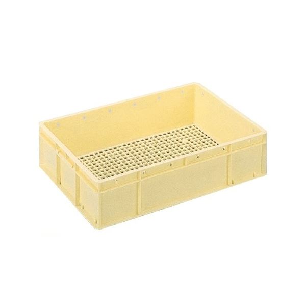 【5個仕掛ける】 お盆・めん入れもの/食料雑貨類用入れもの 【33L 象牙色】 T-36【代引不可】