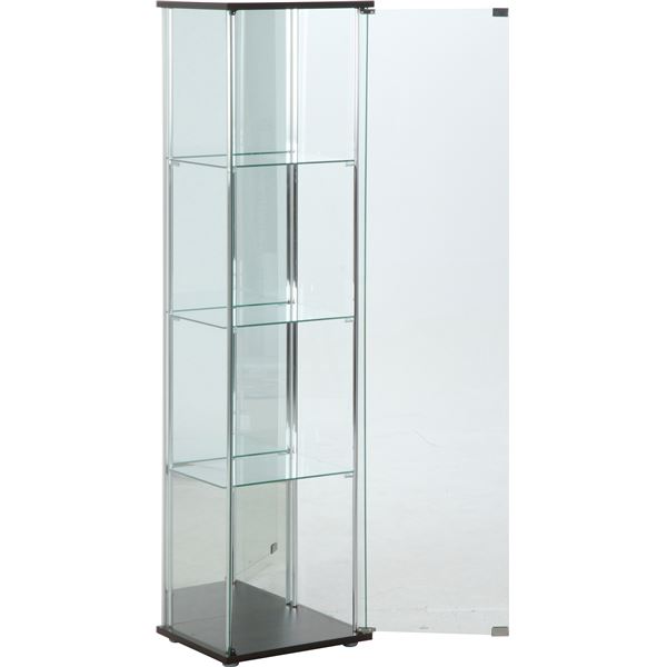 ガラスディスプレイボックス 楽天市場】ガラスディスプレイラック (背面ミラー付き) ニトリ