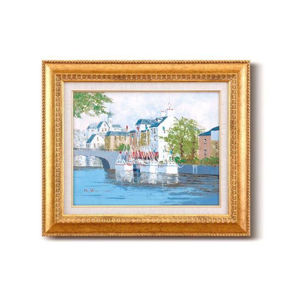 風景画 ブルージュ 黒沢久 風景画 ブルージュ 黒沢久