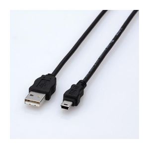 (まとめ)エレコム エコUSBケーブル(A-miniB・1.5m) USB-ECOM515【×5セット】 5,088円