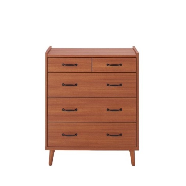 ファッションの シンプルでおしゃれ お部屋に馴染む国産リビングタンス 日本製 収納棚 送料込 インテリア 寝具 収納 リビングチェスト 木製 4段 幅80cm 木製 取っ手 ブラック 黒 北欧風 木目調 日本製 チーク 代引不可 送料込 はこぽす対応商品