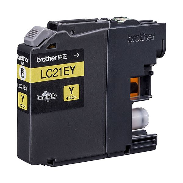 （まとめ）茶飲み友だち インキ薬莢 黄色大静電容量 LC21EY 1個 【×3仕掛ける】
