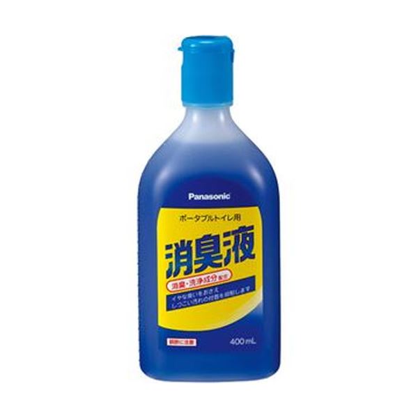 （まとめ）パナソニック エイジフリーポータブルトイレ用消臭液 青色タイプ 400ml VALTBN5B 1本【×20セット】 12,622円