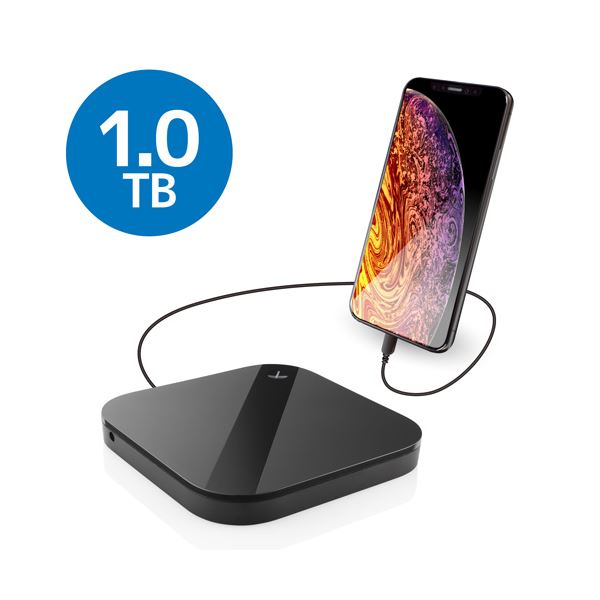 エレコム ELECOM Portable Drive USB3.0 1TB Black スマートフォン用 ELP-SHU010UBK 送料込  安全Shopping