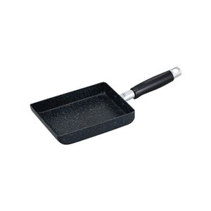 【20個仕掛ける】 卵焼器/卵細胞焼き器 【黒いこと 13×18糎】 ガスコンロ専用 フッ素上塗り ネオブル 〔勝手もと 勝手もと〕