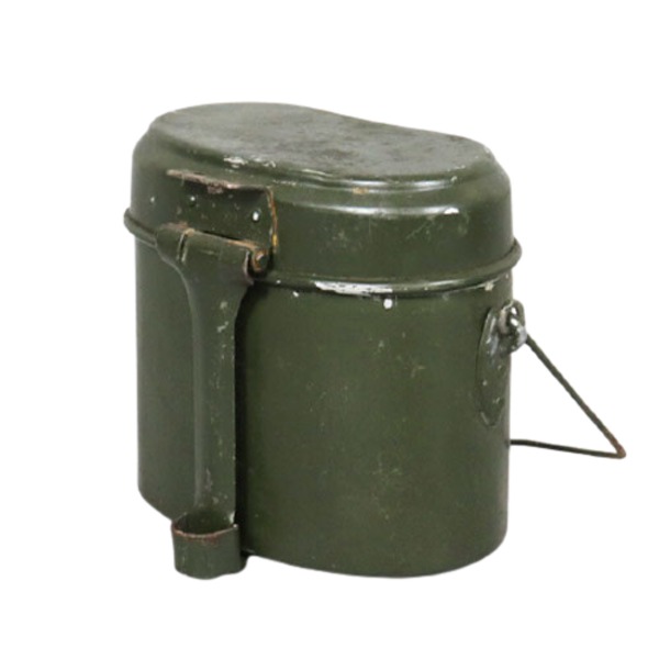 楽天市場】イタリア軍放出品 メスキット 飯盒 アルミ製 三段式