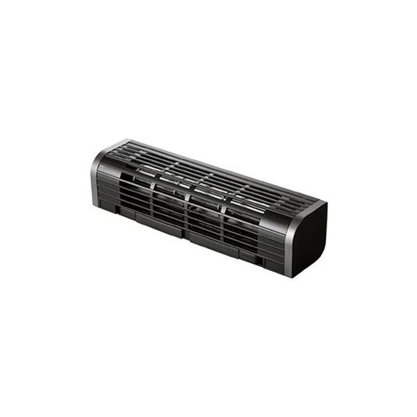 （まとめ）エレコム 冷やかす台 USB扇風機付 FAN-U177BK【×3書き割り】