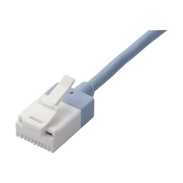 (まとめ) エレコムツメ折れ押しとどめる百貨店か細いローカルエリアネットワーク有線テレビ Cat6A判定基準 青み 2m LD-GPASST/BU20 1本 【×10仕掛ける】