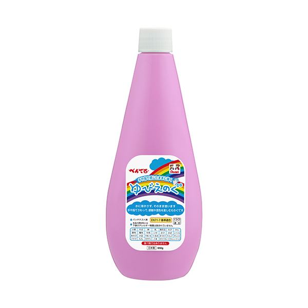(まとめ) ぺんてる ゆびえのぐ 650g むらさきWHGT13 1本 【×10セット】