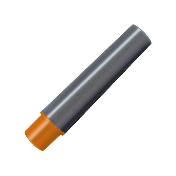 (まとめ) ゼブラ 水性マーカー紙用マッキー極細用インクカートリッジ オレンジ RWYTS5-OR 1パック（2本） 【×100セット】