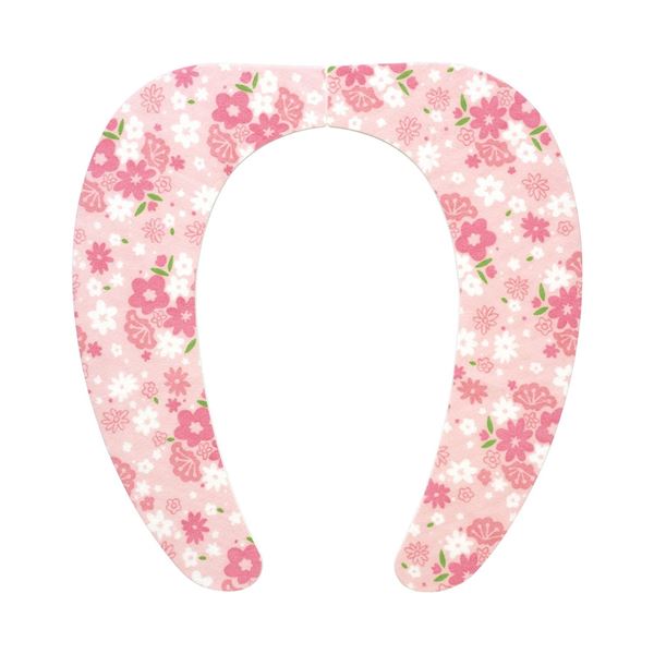 (まとめ) 便座居敷き/へばり付くべんざ居敷き 【花束】 洗える 室内用便器属具 『レック ぴたQ』 【72個仕掛ける】 トイレマット・カバー・シート-トイレ用品-その他