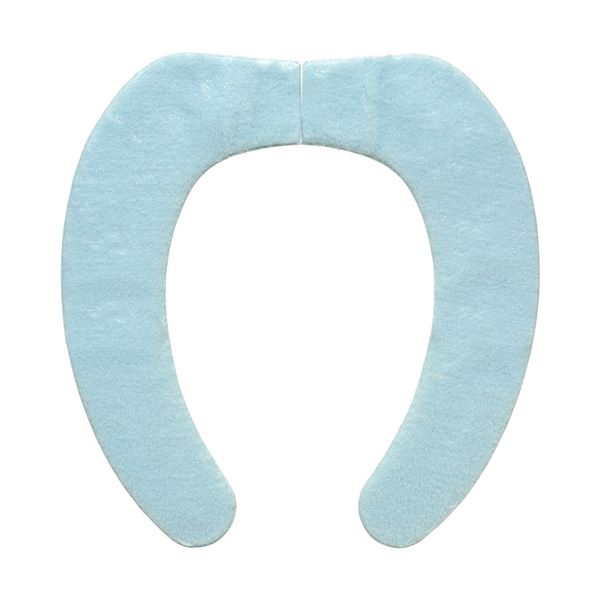 (まとめ) 便座居敷き/へばり付くべんざ居敷き 【ボア 青色】 室内用便器属具 『ぴたQ』 【72個仕掛ける】 日用品雑貨・文房具・手芸-その他