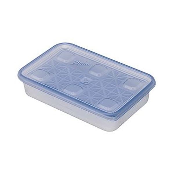 （まとめ）旭化成ホームプロダクツお役目用ジップロック 入れもの 矩形 1100ml 1容器に並べる（10個）【×3仕掛ける】