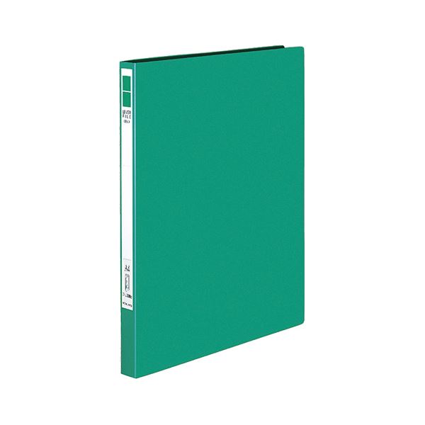（まとめ）コクヨ レバーファイル（EZe）A4タテ 120枚収容 背幅24mm 緑 フ-U330G 1冊 【×10セット】