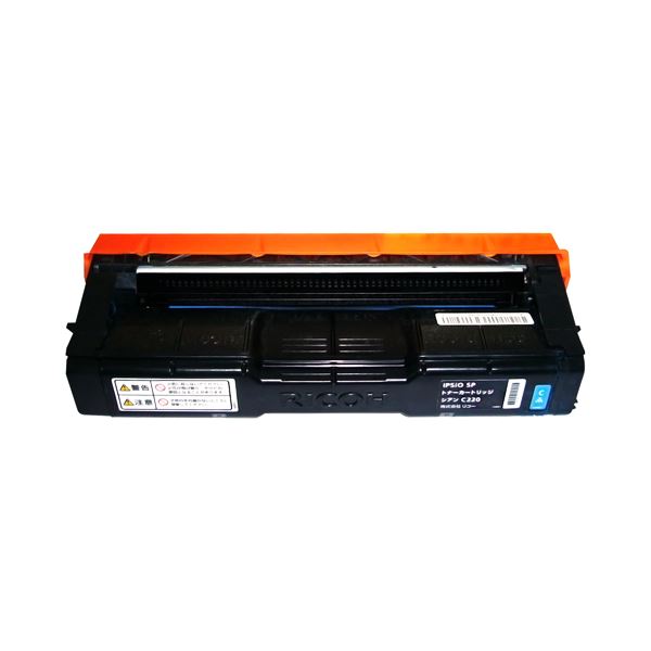 (まとめ）エコサイクルトナー SPトナーC220印字機 シアン 1個【×3仕掛ける】