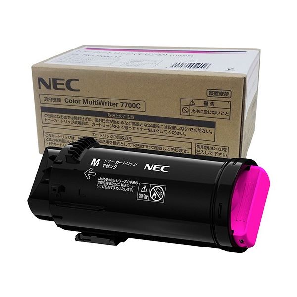 NEC 大静電容量トナーカートリッジ マゼンタ PR-L7700C-17 1個