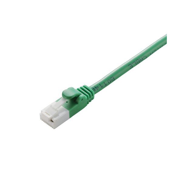 (まとめ) エレコムCat5e相応うツメ折れ押しとどめるローカルエリアネットワーク有線テレビ 緑であること 2m LD-CTT/GN2/RS 1本 【×30仕掛ける】