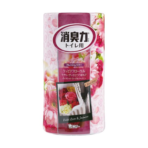 (まとめ) エステー トイレの消臭力 ラブリーブーケ 400ml 1セット(3個) 【×10セット】