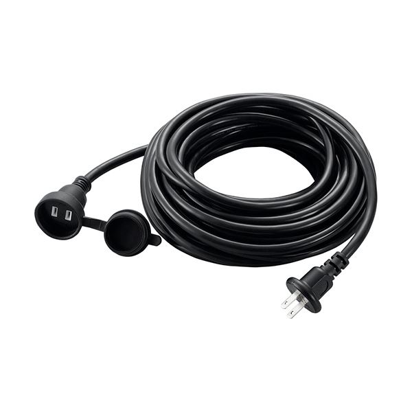 （まとめ）ヤザワ 防雨型延長コード 1個口 10mブラック H7RP1010BK 1個【×2セット】 6,495円