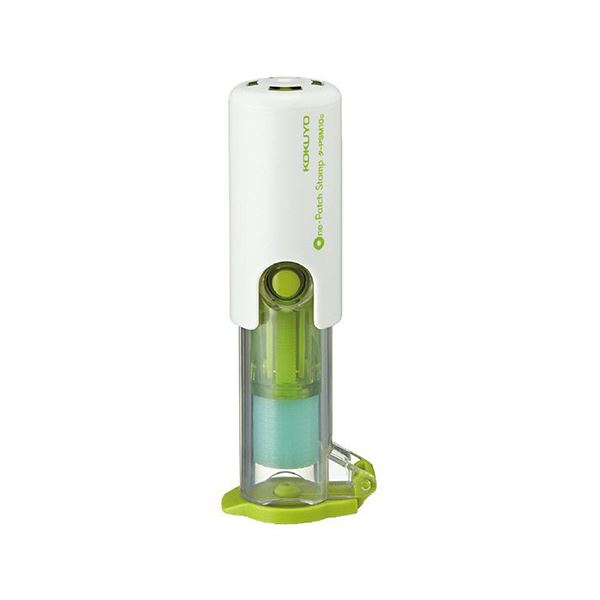 (まとめ) コクヨビニールパッチホルダー（ワンパッチスタンプ） 緑であること タ-PSM10G 1個  【×30仕掛ける】