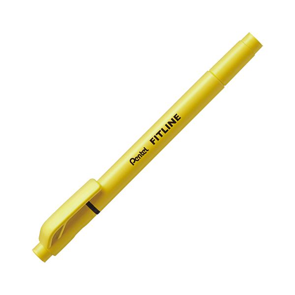 (まとめ) ぺんてる フィットライン イエローSLW11-G 1本 【&times;100セット】｜生活雑貨のお店！Vie-UP
