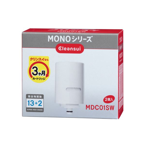 三菱ケミカル クリンスイ MONOシリーズ 浄水器 交換用カートリッジ MDC01SW 1パック 2個 送料込 96％以上節約