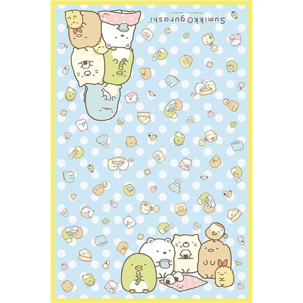 (まとめ) レジャーシート/レジャーマット S 【1人用】 60×90cm 子供用 『すみっコぐらし』 【100個セット】
